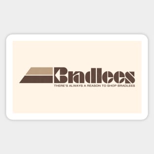 There's always a reason to shop Bradlees Sticker